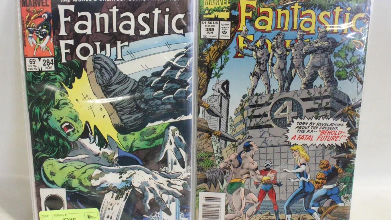 2 ESTATE COMIC BOOKS