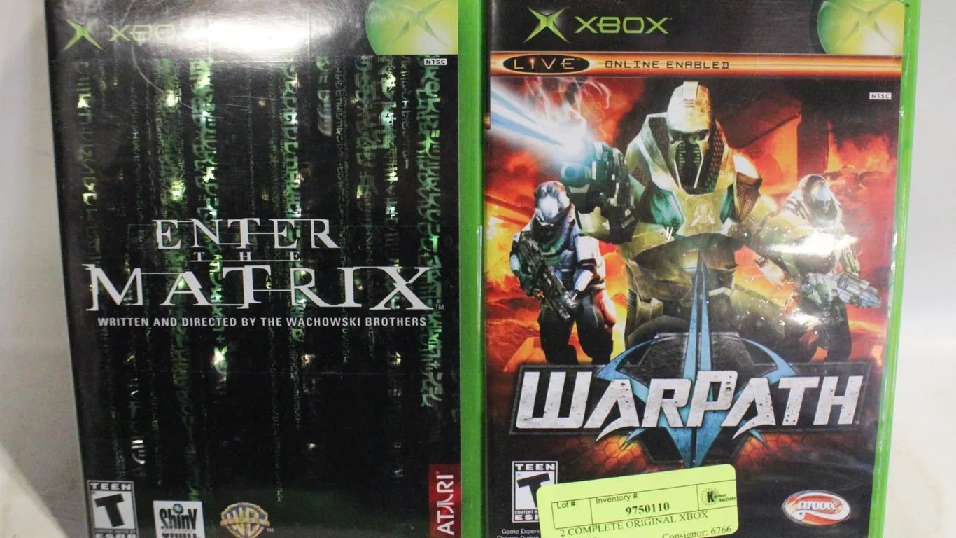 2 COMPLETE ORIGINAL XBOX GAMES