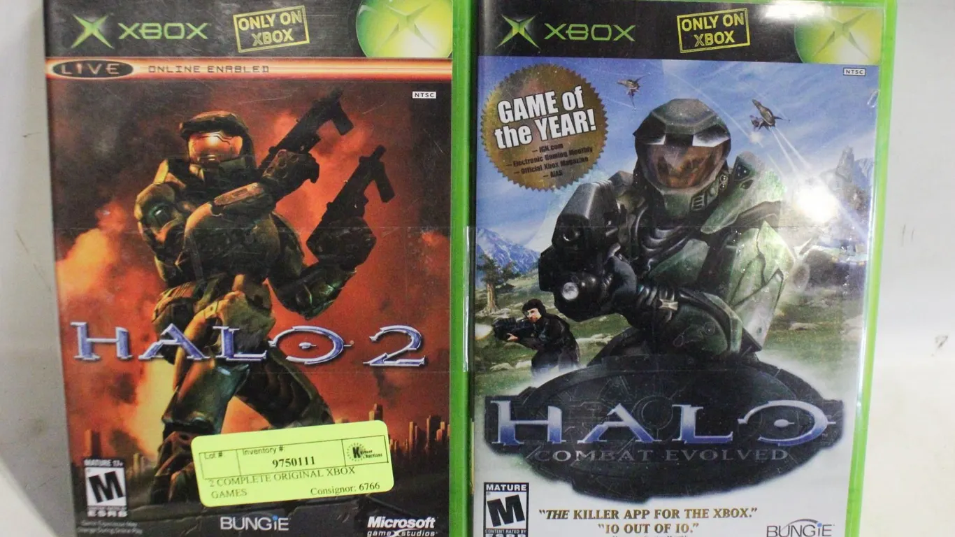 2 COMPLETE ORIGINAL XBOX GAMES