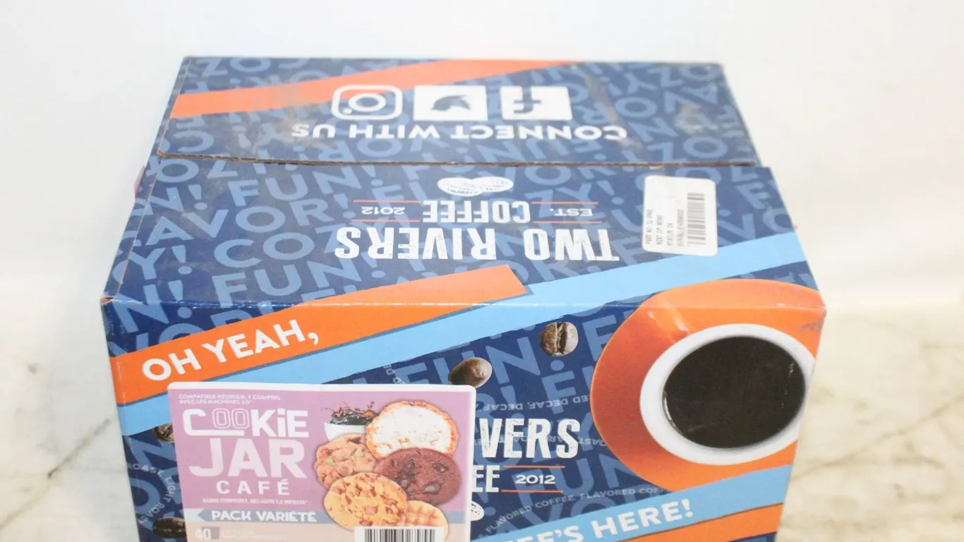 CASE OF 40 KEURIG STYLE PODS COOKIE JAR VARIETY