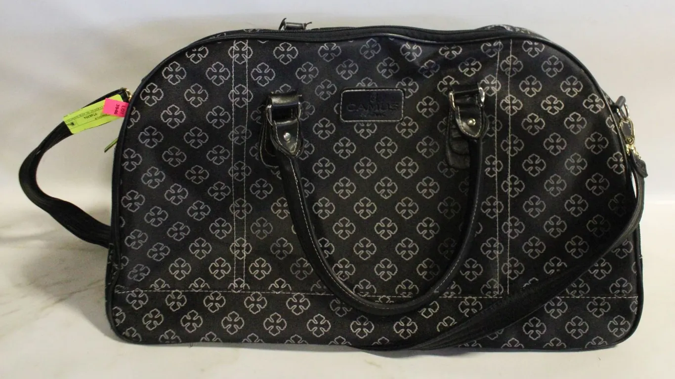 CAMUS COGNAC BLACK HANDBAG