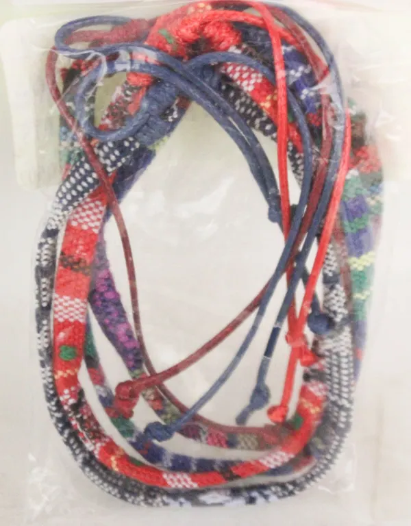 NEW X4 WOVEN SLIP BRACELETS BOHEMIAN