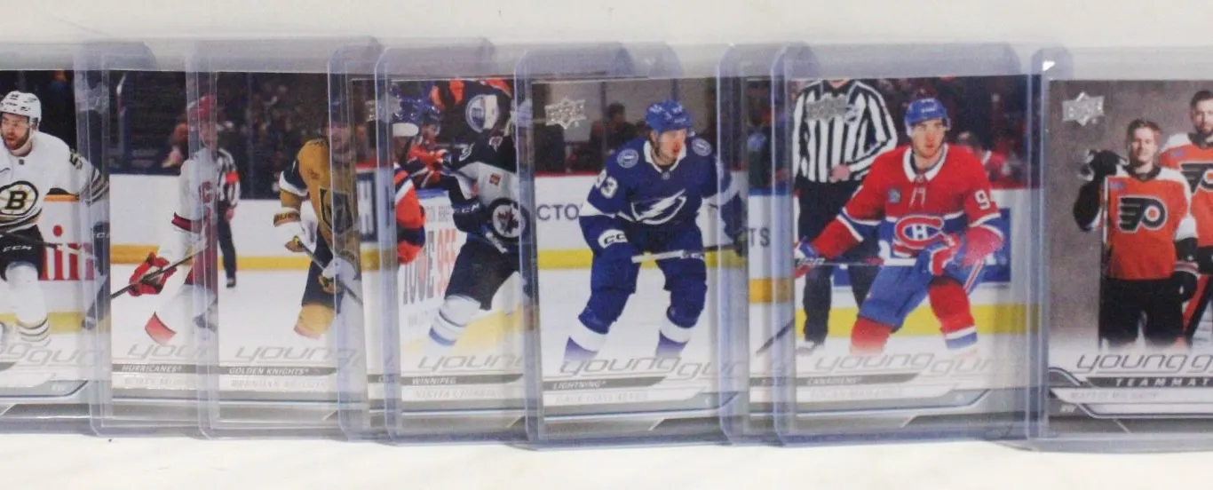 10 YOUNG GUNS MICHKOV, FEDELOV ETC ROOKIE