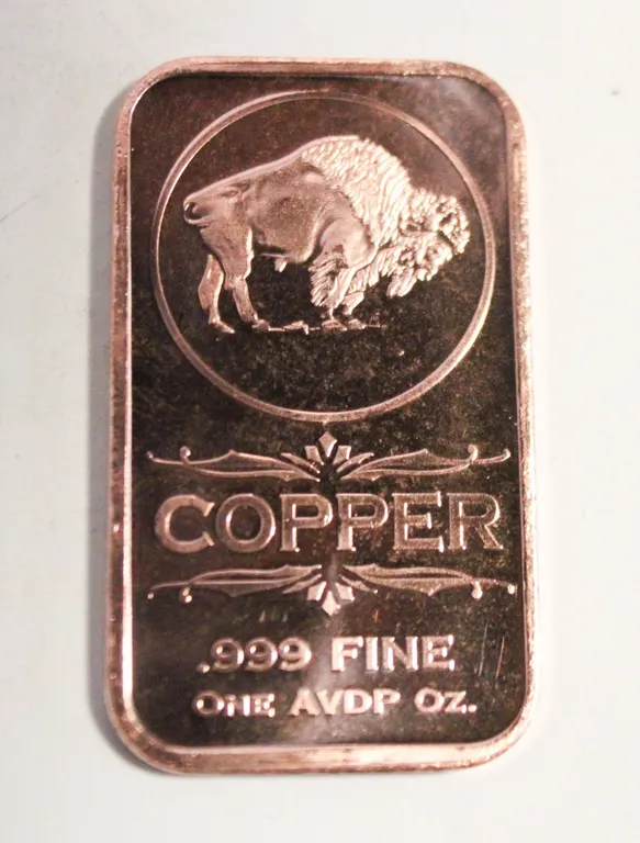 1 OZ COPPER BAR