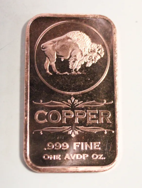 1 OZ COPPER BAR