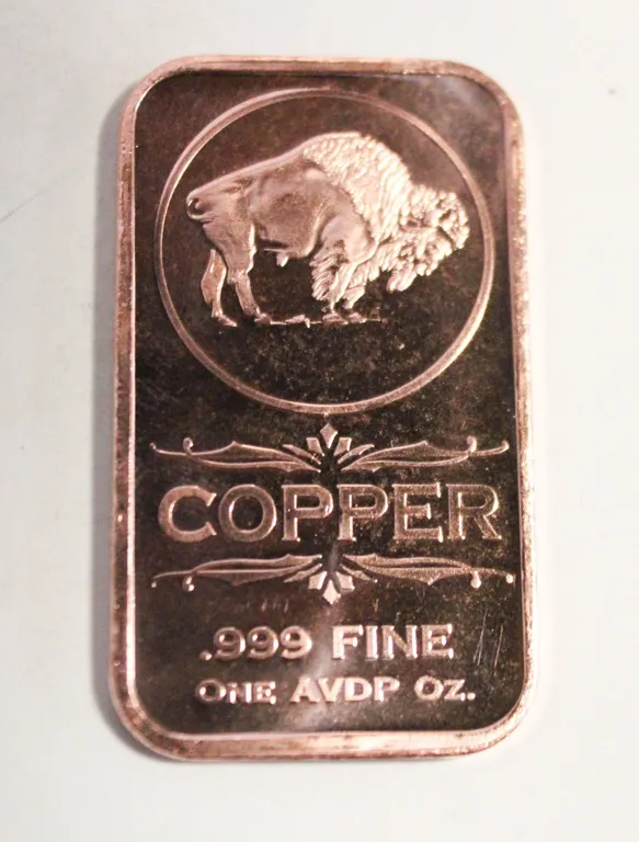 1 OZ COPPER BAR