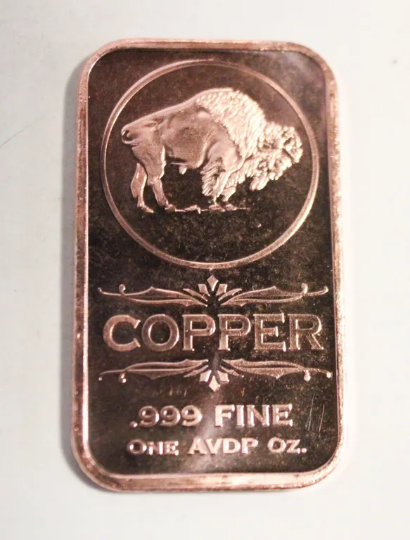 1 OZ COPPER BAR