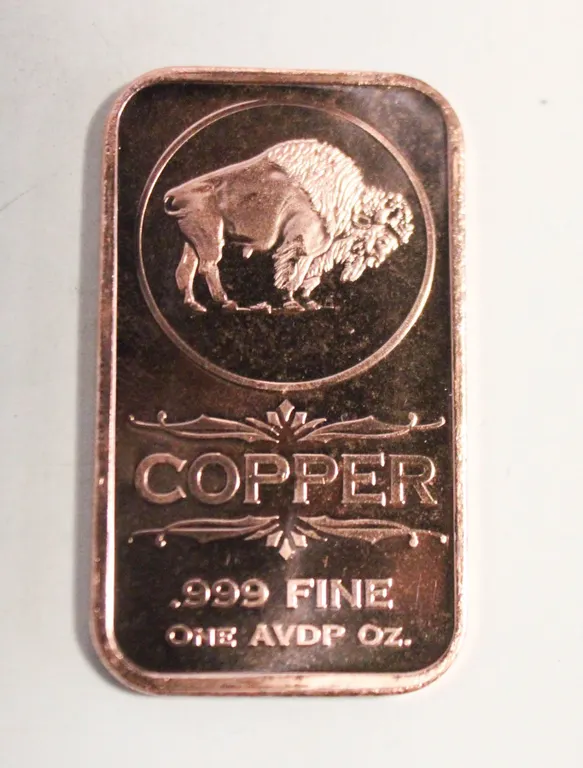 1 OZ COPPER BAR