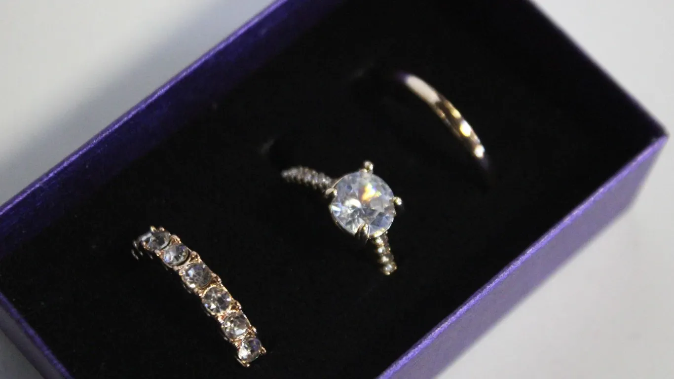 NEW 3PCS/SET RING SET SZ7