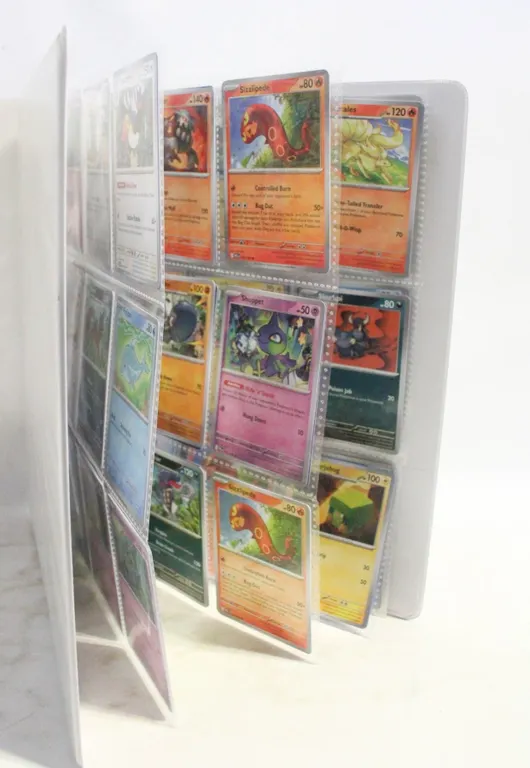 BINDER POKEMON CARDS