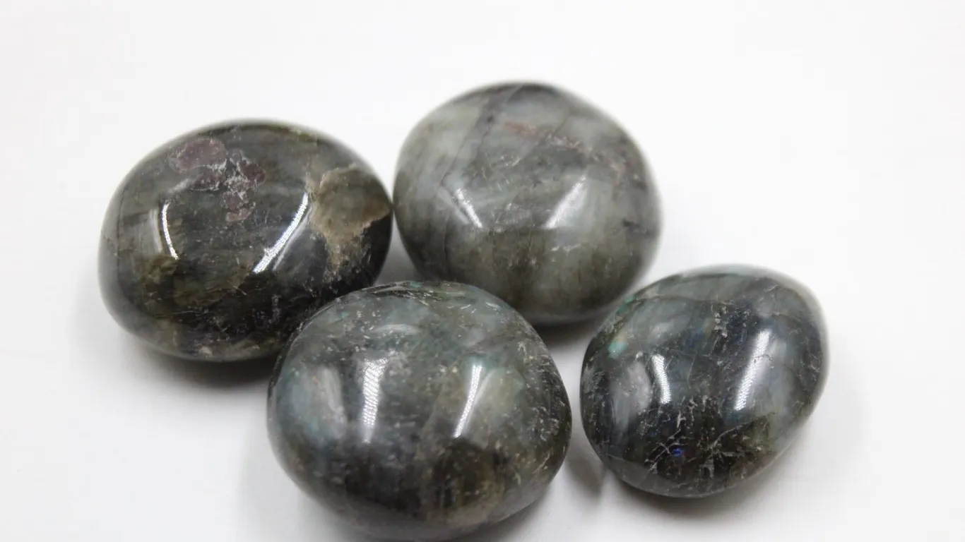 #183- NATURAL LABRADORITE TUMBLE 550CT