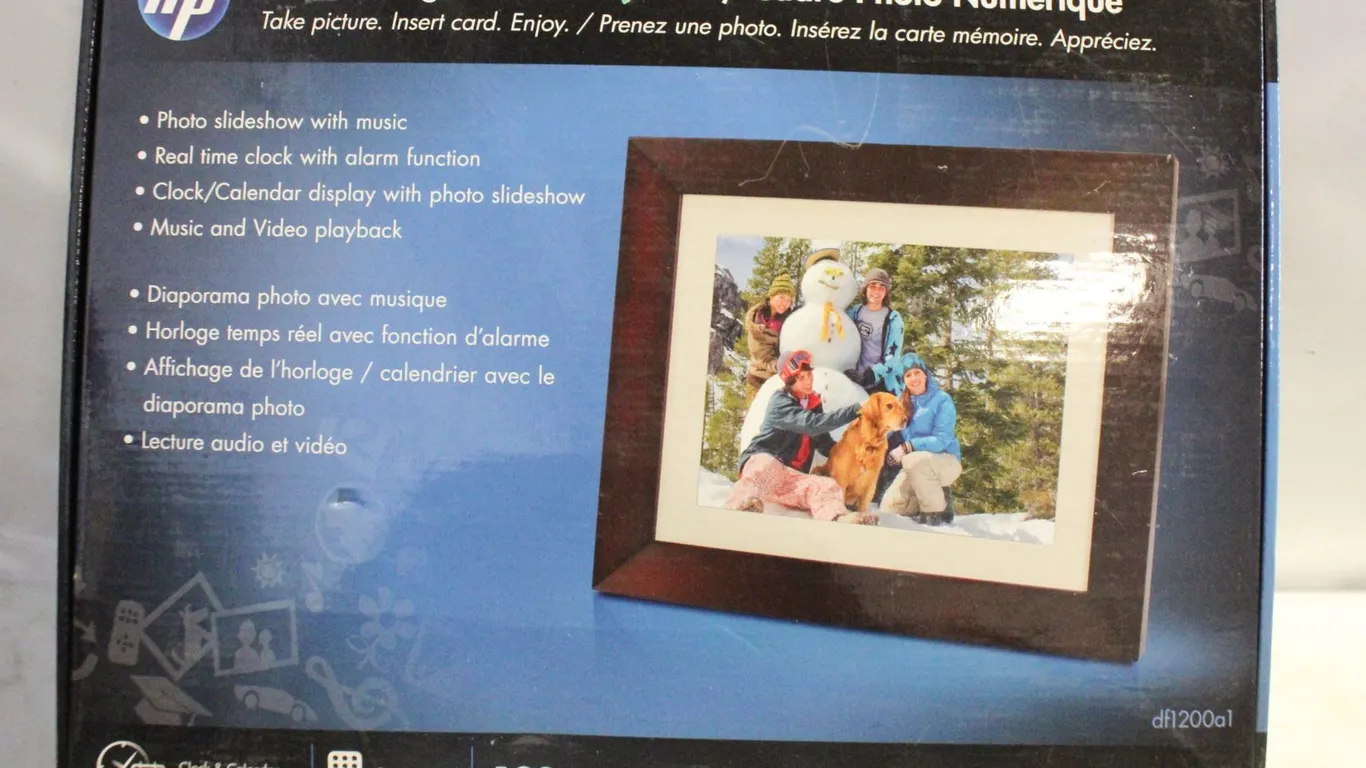 12” DIGITAL PICTURE FRAME