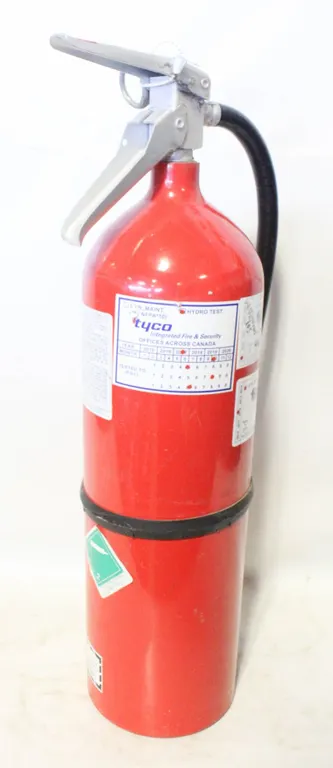 FULLY CHARGED 10 LB FIRE EXTINGUISHER
