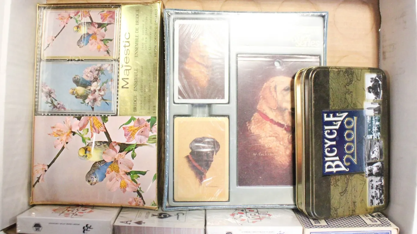 LOT OF SEALED PLAYING CARDS