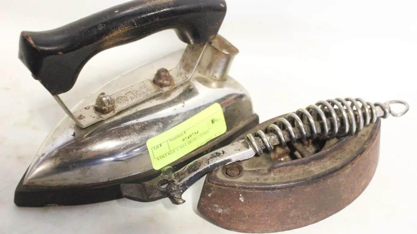 VINTAGE CAST IRON ITEMS