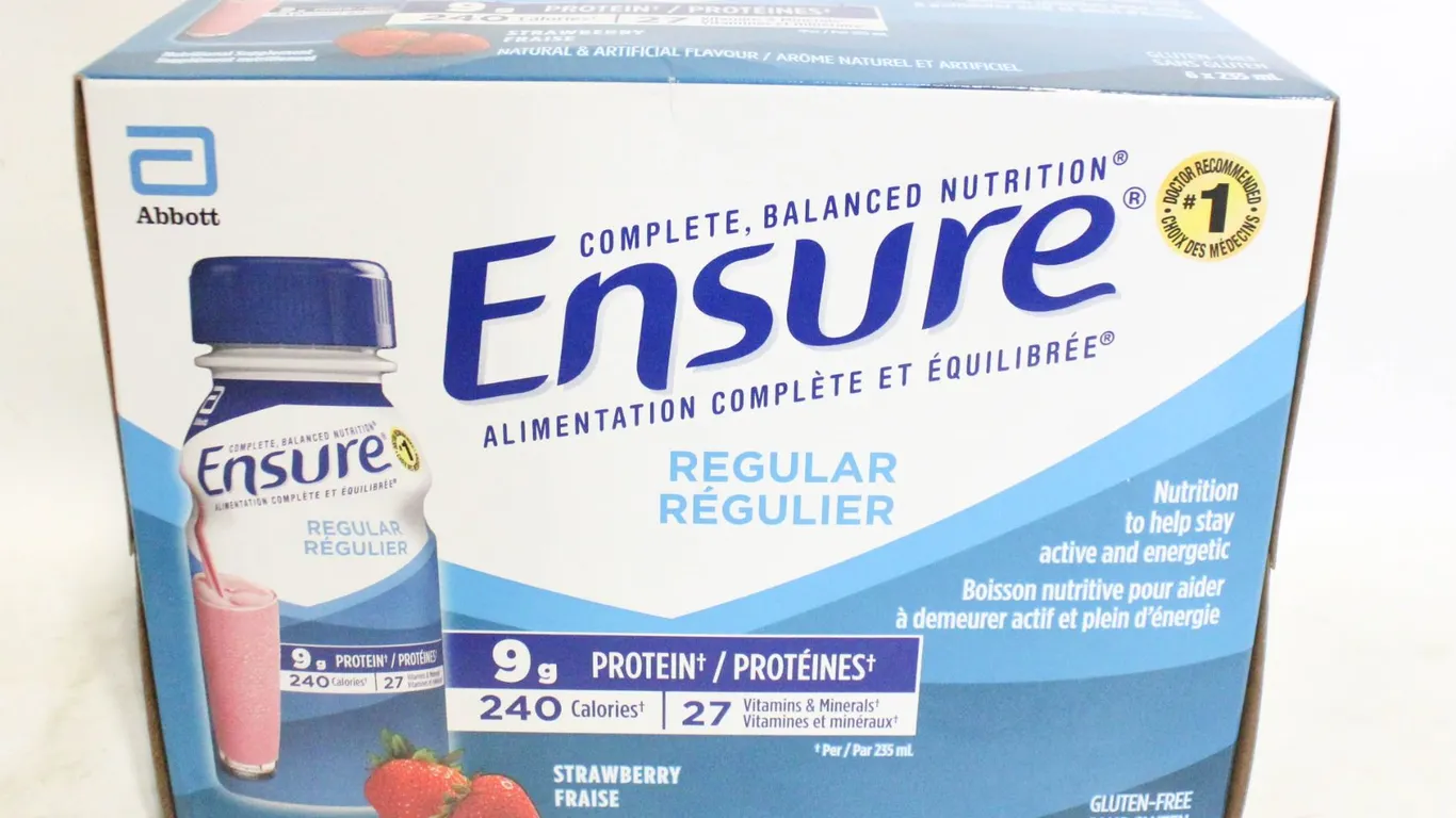 CASES OF ENSURE 6 X 235 ML STRAWBERRY =
