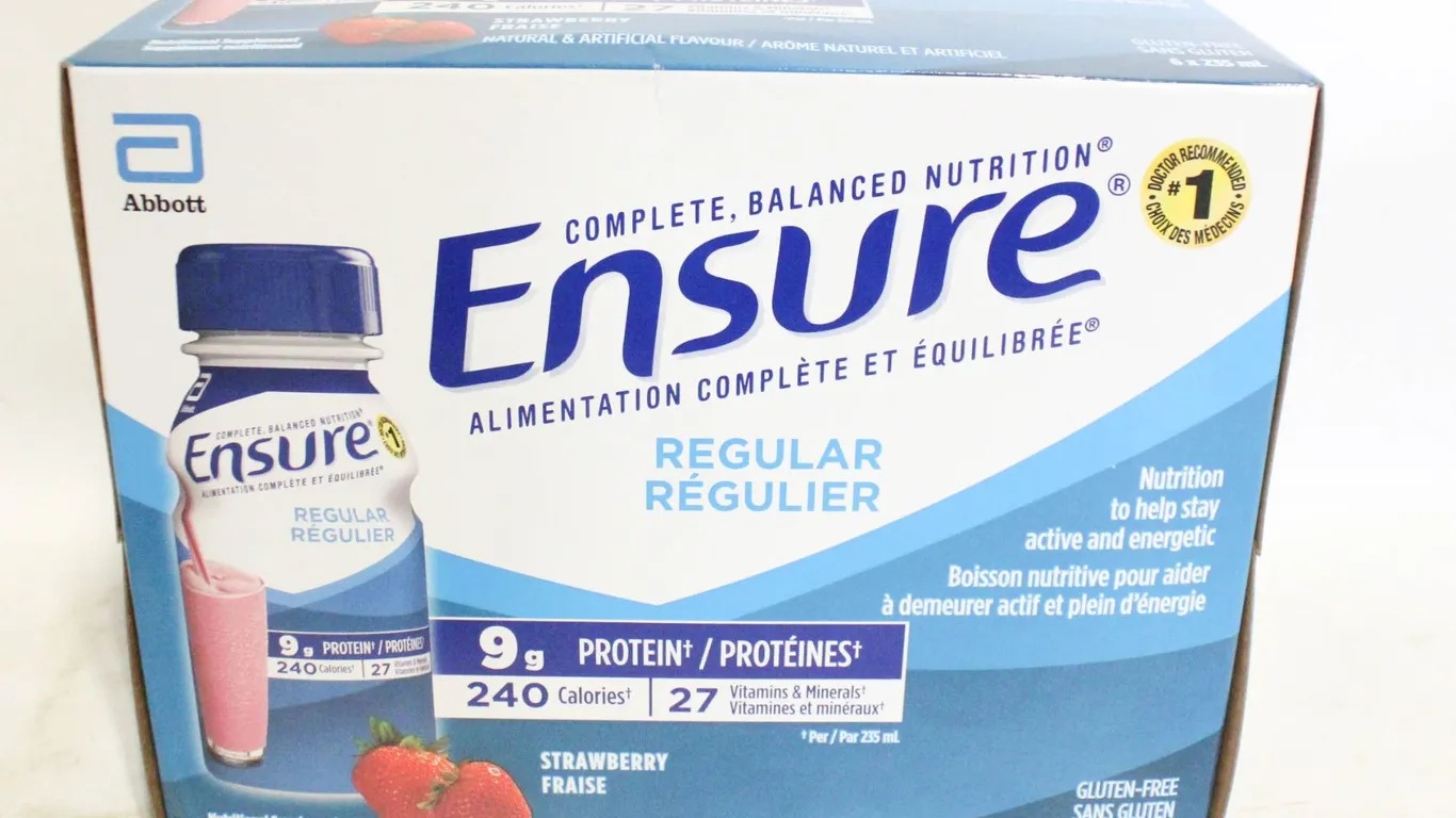 CASES OF ENSURE 6 X 235 ML STRAWBERRY =