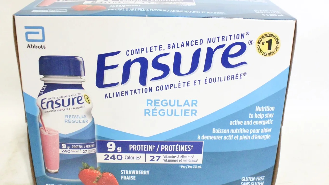 CASES OF ENSURE 6 X 235 ML STRAWBERRY =