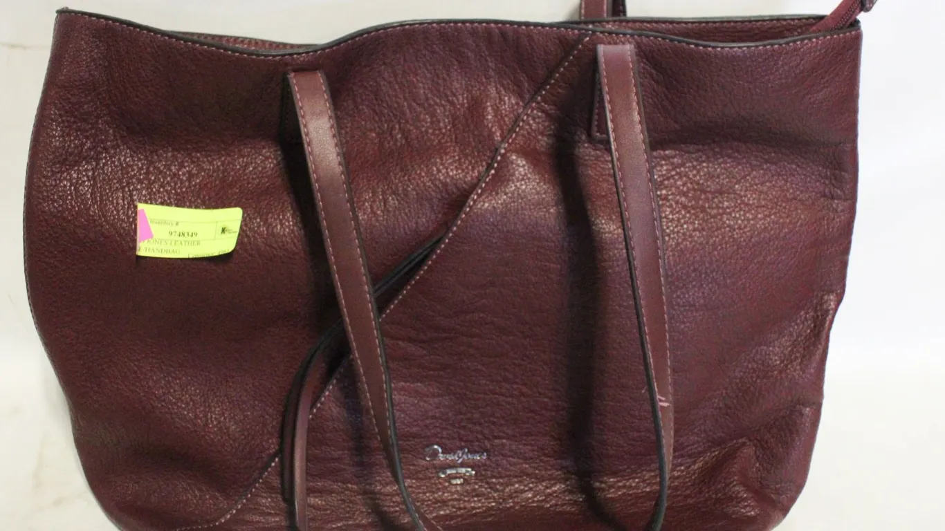 DAVID JONES LEATHER PURSE/HANDBAG
