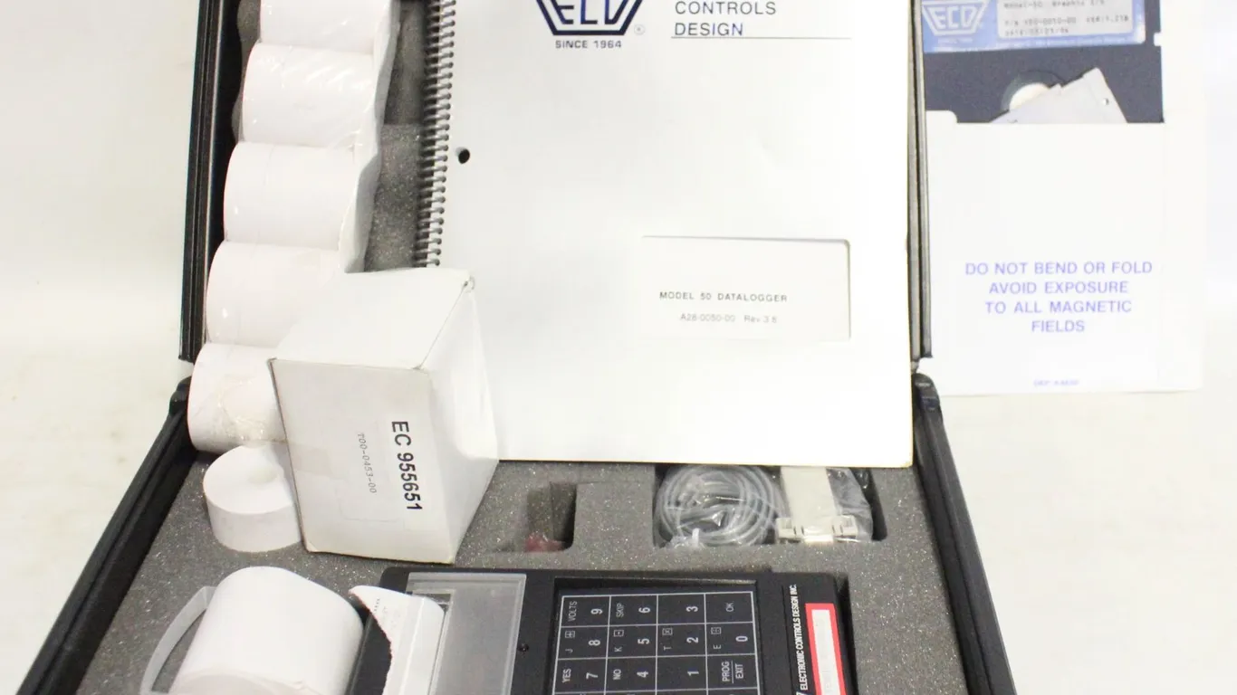 ECD MODEL 50 DATALOGGER