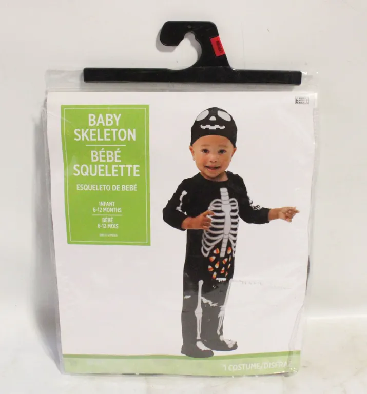 BABY SKELETON INFANT HALLOWEEN COSTUME