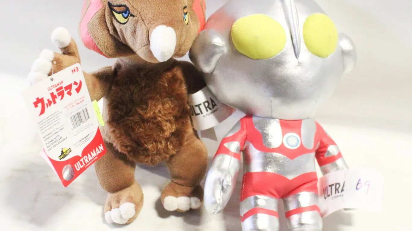 ULTRAMAN AND GOMORA 10 INCH PLUSH