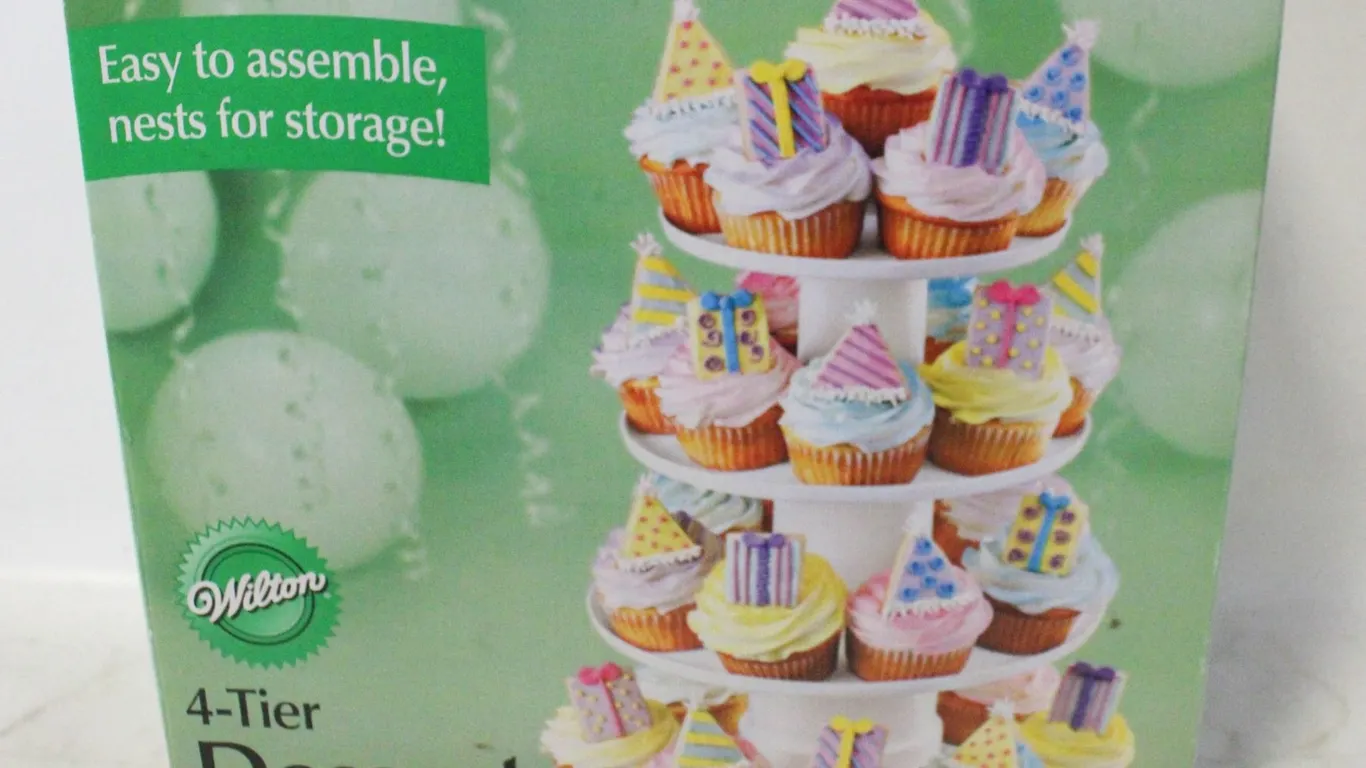 WILTON 4-TIER DESSERT TOWER