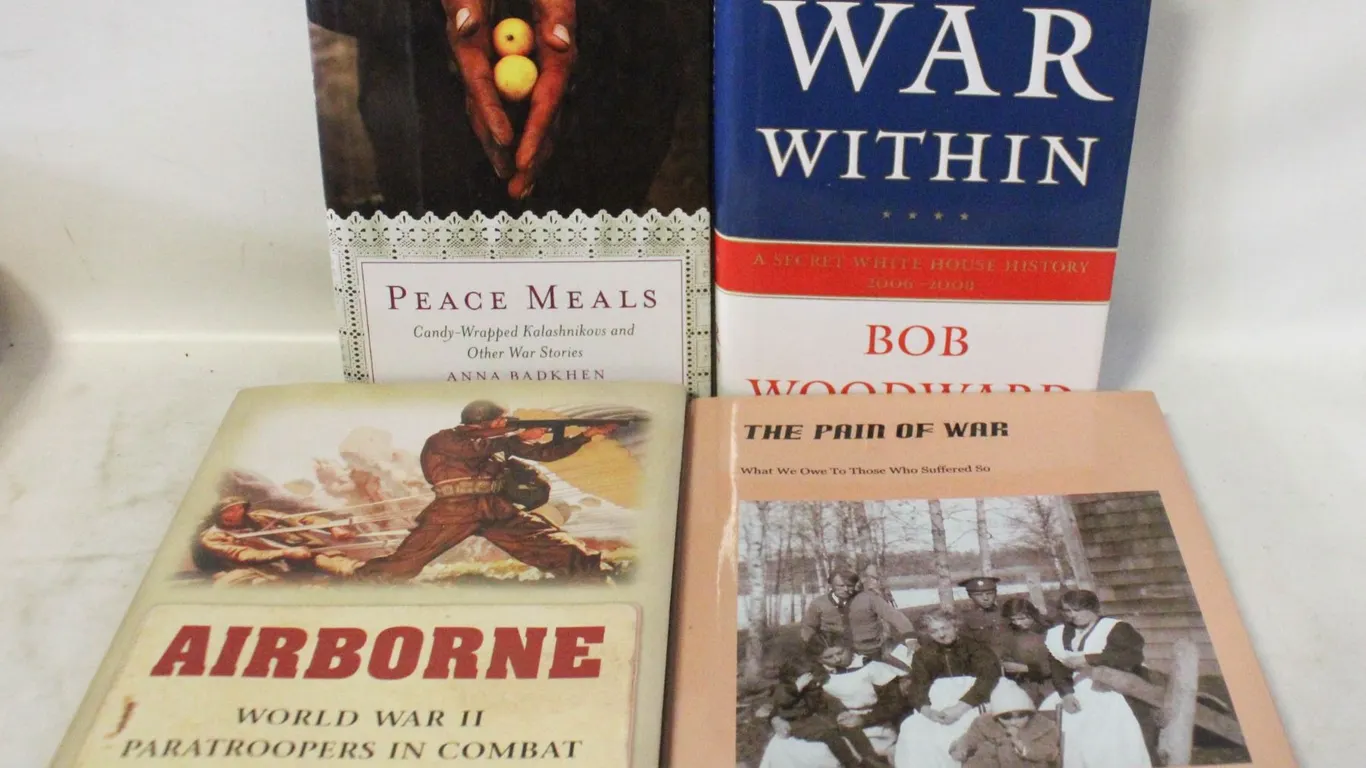 4 WAR BOOKS
