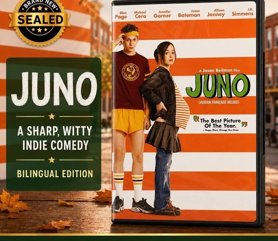 NEW DVD "JUNO" ELLEN PAGE 2007