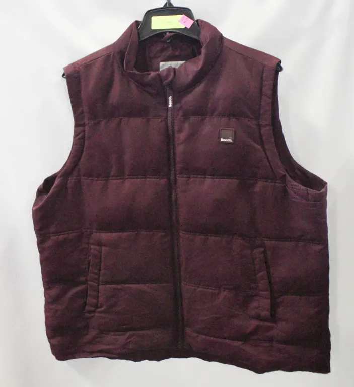 ESTATE BENCH MENS XXL MAROON VEST