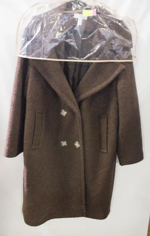 ESTATE BROWN TRENCH COAT MADE WITH WOOL