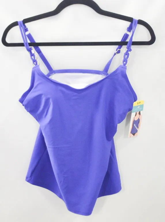 NEW CHRISTINA WOMENS SMALL - 6 BLUE SWIMWEAR