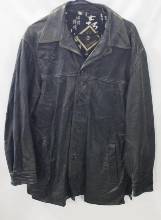 MENS 42 BIEDERMANN LEATHER JACKET
