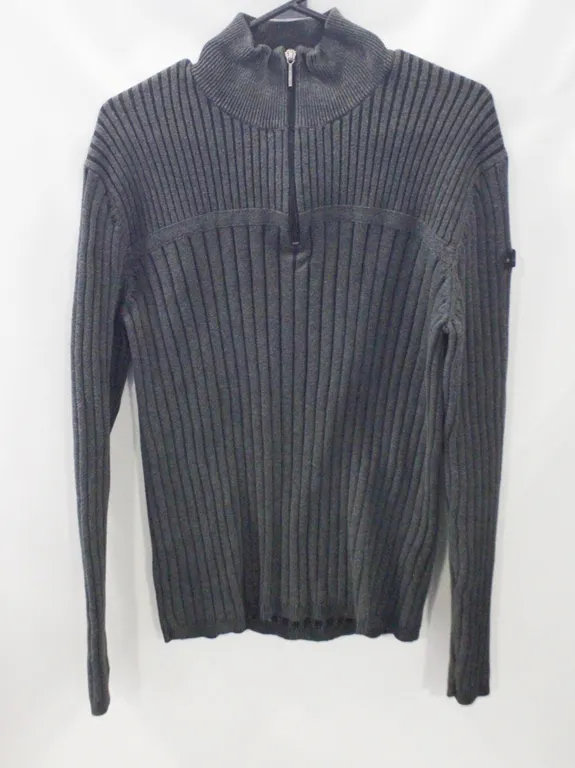 MENS LG CALVIN KLEIN GREY SWEATER