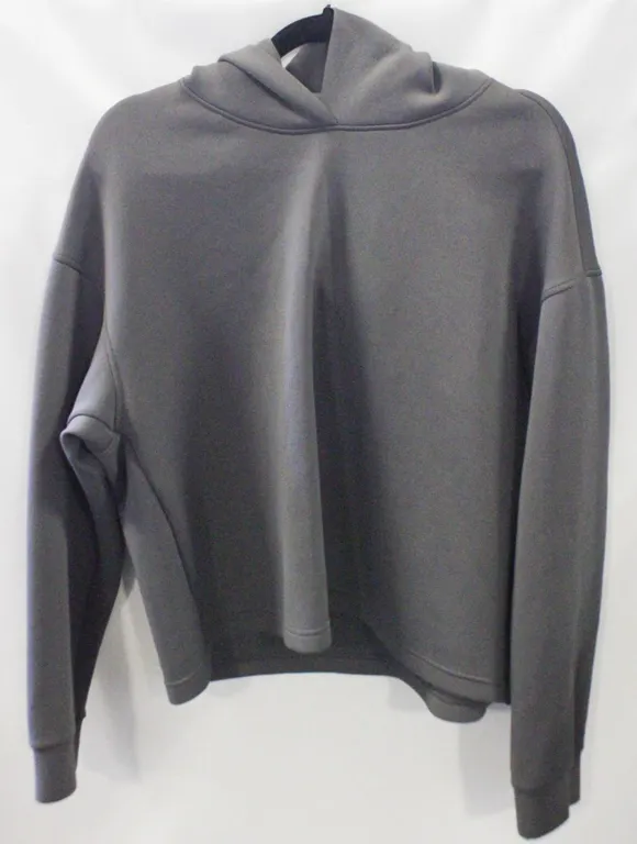 LADIES L UNIQLO GREY HOODIE