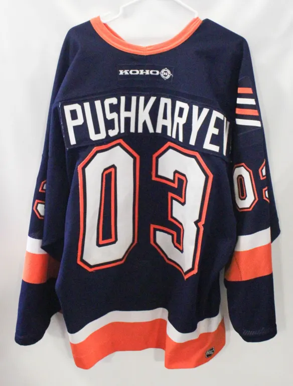 MENS 56 ISLANDERS "PUSHKARYEV" JERSEY