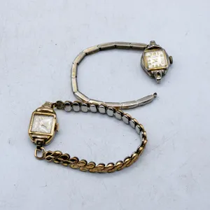 PAIR VINTAGE LADIES COCKTAIL WATCHES AS IS