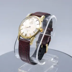 VINTAGE OMEGA 14K GOLD CAPPED STEEL CONSTELLATION