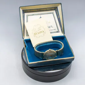 1950S BULOVA AUTOMATIC WATCH W BOX