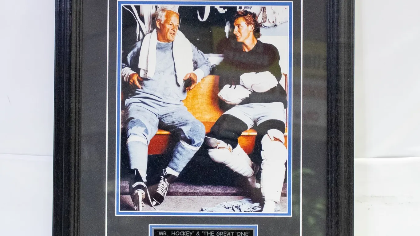 "MR. HOCKEY AND THE GREAT ONE"