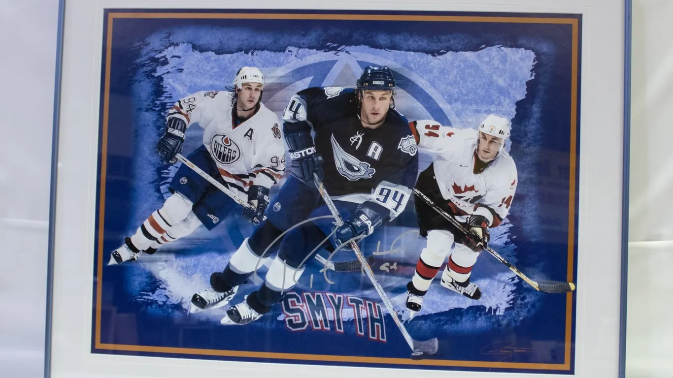2002 OILERS RYAN SMYTH DOUBLE