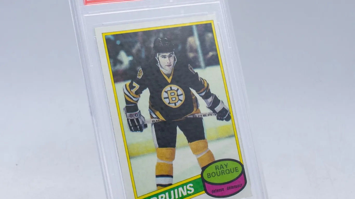 1980 OPC RAY BOURQUE RC PSA 6