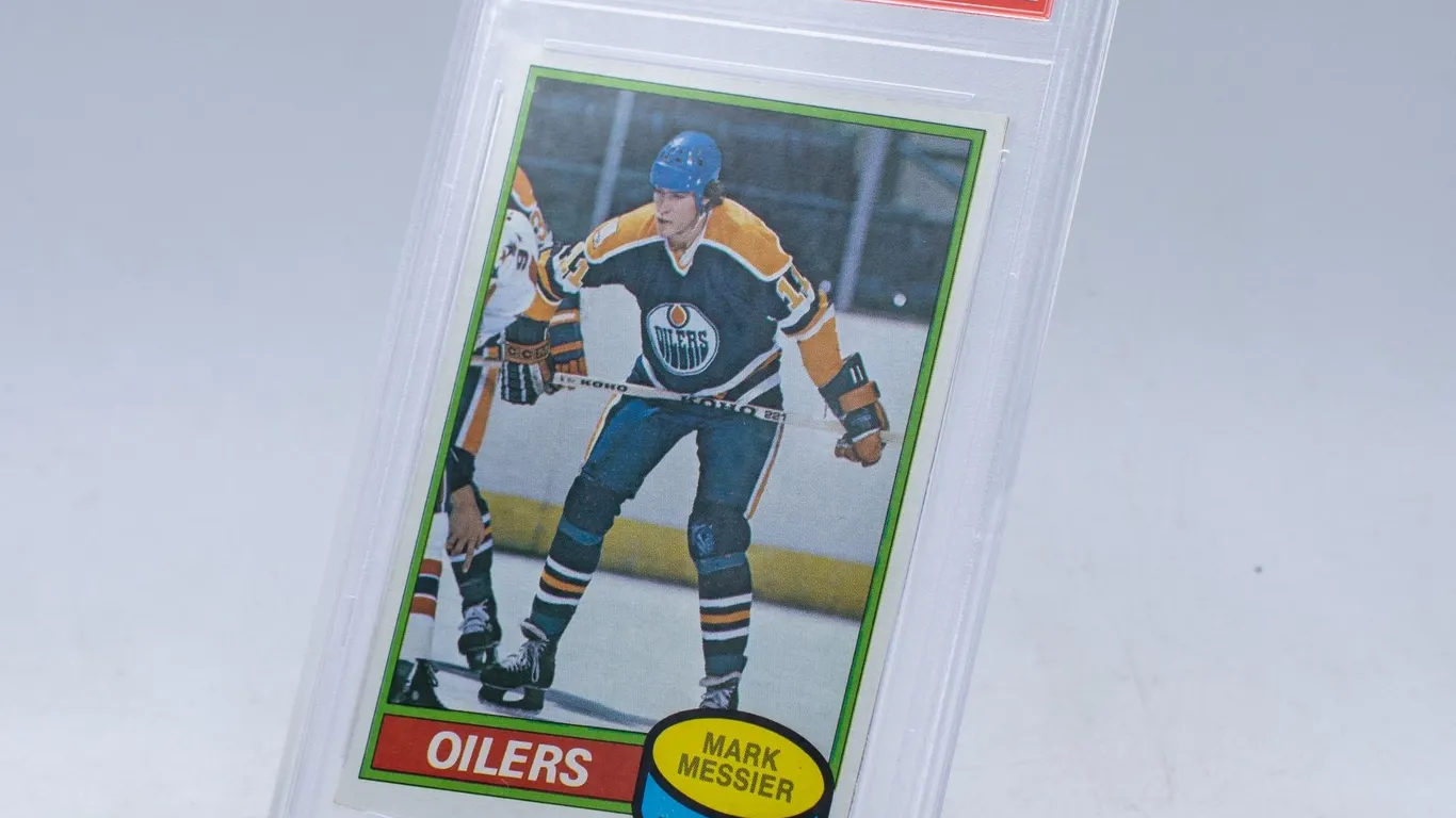 1980 OPC MARK MESSIER RC PSA 7