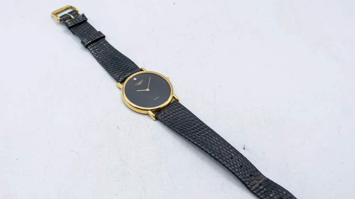 LONGINES MENS DRESS WRIST WATCH W BOX NEEDS BAT