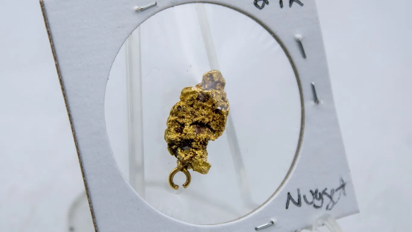 3G 24K RAW GOLD NUGGET