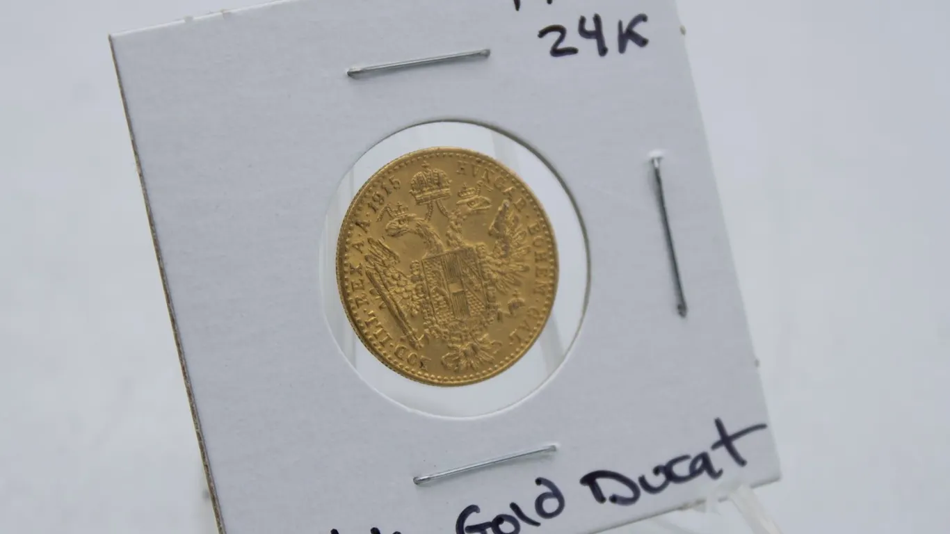 1915 24K GOLD AUSTRIAN DUCAT COIN
