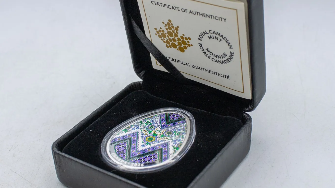 #5252-2026 $20 FINE SILVER PYSANKA 99.99% PURE