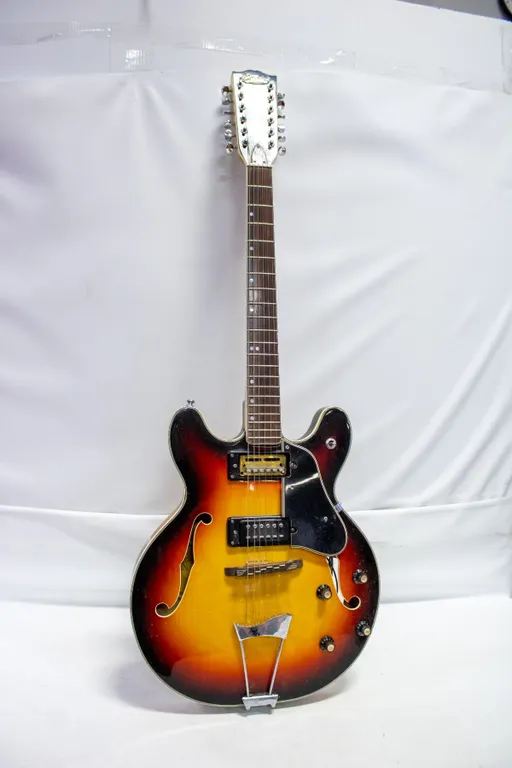 1950S ARIA 12 STRING ELECTRIC GUITAR W CASE