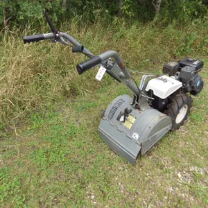 rear tine rototiller with 6 1/2 horsepower power fist motor