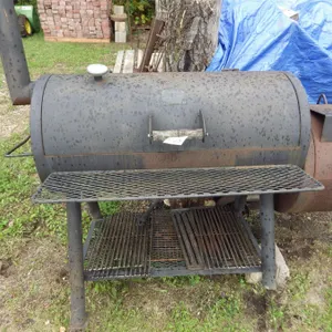 Oklahoma Joe's Offset Smoker and BBQ Grill Barbecue - Charcoal or Wood fired